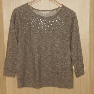 Motherhood Maternity Embellished Sweatshirt small